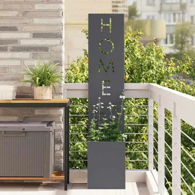 Productafbeelding van Maison Exclusive - Tuinprivacy-scherm, antraciet, 32 x 32 x 150 cm