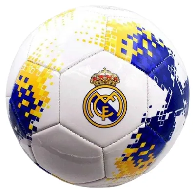 Imagen del producto de Real Madrid: Balón de fútbol para niños, balón de entrenamiento, balón para actividades recreativas, talla 5
