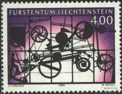 Produktbild von Briefmarken Liechtenstein 1994 Mi 1084 (kompl.Ausg.) gestempelt Gemälde