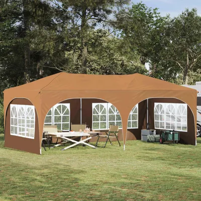 Produktbild von Maison Exclusive - Pop-up Partyzelt 575 x 288 x 245 cm Beige Oxford-Stoff