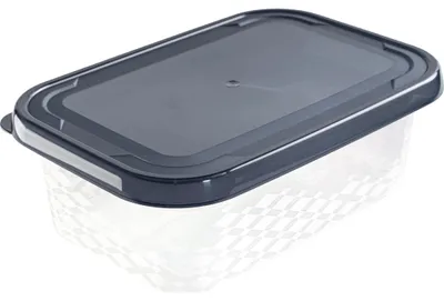 Obrázek produktu pro Sada dóz na potraviny Ori black 5ks - obdelníková