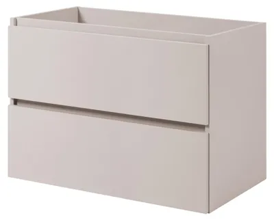 Immagine prodotto di Mobile da bagno sospeso, colore: cashmere, 80 x 46 x 57 cm, senza ripiano