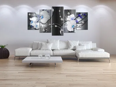 Zdjęcie produktu dla Obraz akustyczny Kwiaty Orchidea 200x100 cm Obrazy Pianka akustyczna Wysokowydajny pochłaniacz dźwięku Izolacja akustyczna Płótno 5 szt Fototapeta Akustyka pomieszczenia Izolacja akustyczna b-A-0263-b-p