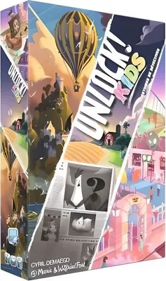 Image de Jeu de société coopératif Unlock! Kids Unbox Now, Escape Game à partir de 6 ans, 1 à 4 joueurs, 20 minutes