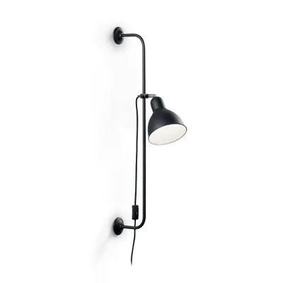 Produktbild von Ideal Lux Leseleuchte Shower verstellbar Schwarz