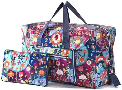 Productafbeelding van Grote Opvouwbare Duffle Bag voor Weekendtrips
