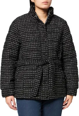 Produktbild von Naf Naf Damen Jacke Bubella gesteppt schwarz Mode Winter M