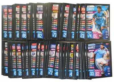 Image de Topps Match Attax Extra Champions League 2019–2020 110 Cards, No Duplicates