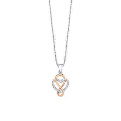 Obrázok produktu pre Halskette mit Infinity-Herzanhänger s.Oliver Jewelry Modell 9081684