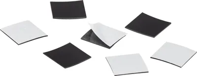 Produktbild von Magnetpads Takkis 15501 selbstklebend 15x15x0,75mm 140 Stück Packung mit 12 Stück