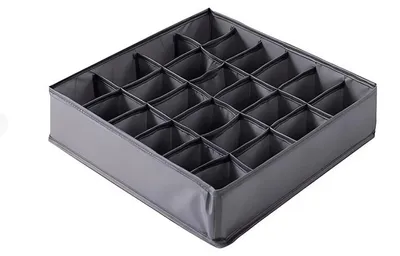 Obrázok produktu pre Verk 27007 Organizér do zásuvky s 24 priehradkami sivý