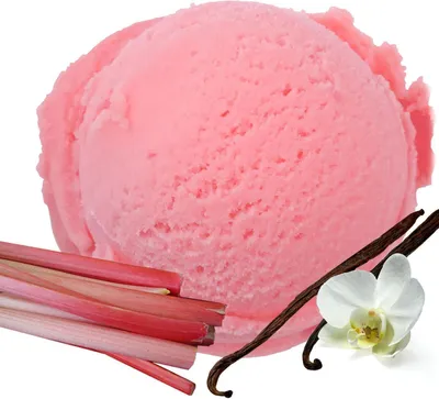 Immagine prodotto di Polvere per gelato al rabarbaro alla vaniglia 333 g
