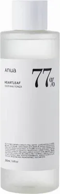 Anua Heartleaf Soothing Toner (250ml), stark feuchtigkeitsspendender Toner mit einem Anteil von 77…