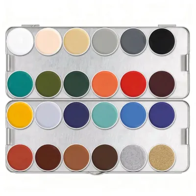 Image de Kryolan supracolor palette 24 colors (k palette)
