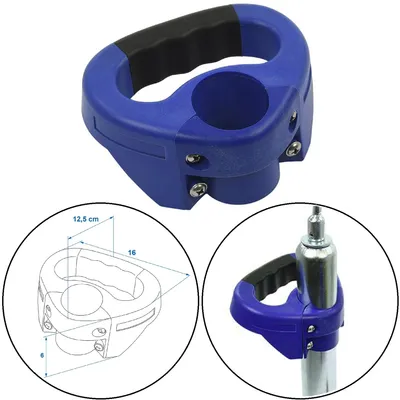 Produktbild von Rangierhilfe Griff Ø48mm Handgriff für Stützrad Rangiergriff Anhänger Wohnwagen