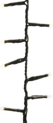 Imagen del producto de Iluminación LED para árbol de Navidad, grado de protección IP44, 8 funciones, 11 metros, luz blanca cálida