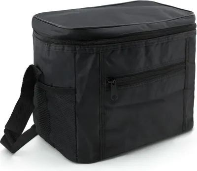 Produktbild von Mini Kühltasche in der Farbe schwarz Kühlbox Lunch Tasche Picknick-Tasche Beach Bag Lunch Box Picknicktasche Isoliertasche
