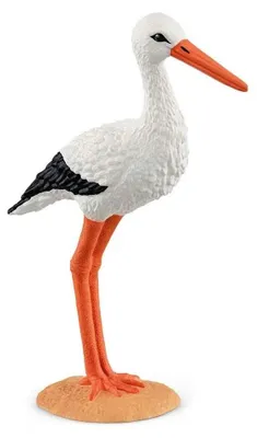 Produktbild von schleich Storch, 3 Jahr(e), Weiß, Schwarz, Kunststoff