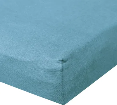 Produktbild von Bettwaren-Shop Jersey Spannbetttuch Ultra-Stretch 90x200 - 100x220 cm azur