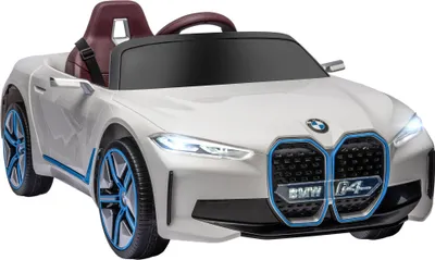 Produktbild von HOMCOM Kinder Elektroauto Elektrofahrzeuge mit Fernbedienung, MP3-Player, Weiß