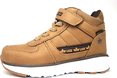Imagen del producto de Lico Carson: Botas para niños, modelo para chicos, tipo bota con cierre de velcro, color marrón, para uso casual