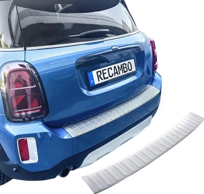 Produktbild von Ladekantenschutz Edelstahl matt passend für Mini Countryman F60 LCI | BJ 06.2020-2023