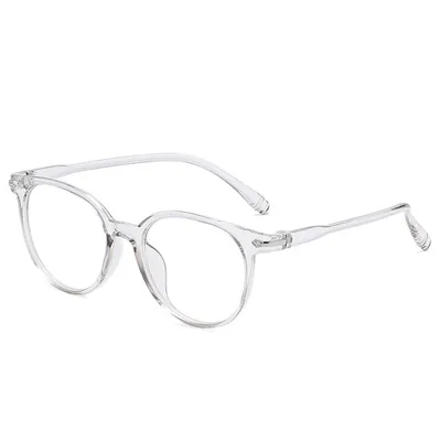 Produktbild von Uni Transparent Brillenschutz Klare Linse Brillen Brillengestell-Transparent Grau