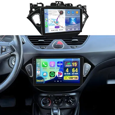 Imagen del producto de Radio para coche Android 4+64G, compatible con Opel Corsa (2015-2019) y Opel Adam (2013-2016)