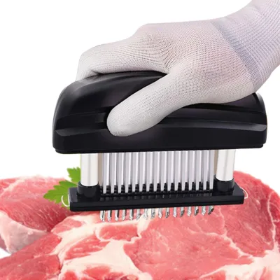 Produktbild von Fleischzartmacher aus Edelstahl mit 48 Nadeln