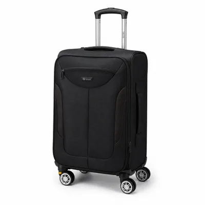 Produktbild von Solier Handgepäck Koffer 25 L, Kabinentrolley, 4 Rollen, erweiterbar