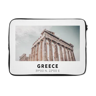 Produktbild von MuchoWow® Laptop Hülle 13 Zoll Parthenon - Griechenland - Athen Laptoptasche - Laptophülle - Sleeve - Rundumschutz