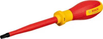Immagine prodotto di VDE screwdriver - BOSCH - TX40x125 - Insulated up to 1000 V - Thermoplastic elastomer - Non-slip