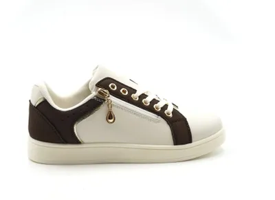 Produktbild von Damen Sneaker YY-160 Beige/Braun - 41 Größe: 41