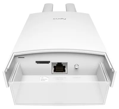 Obrázek produktu pro Cudy Indoor/Outdoor 4G Cat 6 AC1200 Wi-Fi Router, LT700 Outdoor 1.0, Wi-Fi 5 (802.11ac), Dvoupásmový (2,4 GHz / 5 GHz), Připojení na síť Ethernet, 4G, Bílá, Stolní/tyčový směrovač