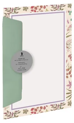 Produktbild von RÖSSLER Briefpapier Set Madeira 5 Blatt DIN A4