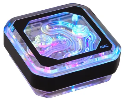 Produktbild von Eisblock XPX Aurora Acryl Black, CPU-Kühler