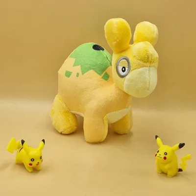 Produktbild von Pokemon Camaub Kuscheltier - 13 cm Plüschtier Numel