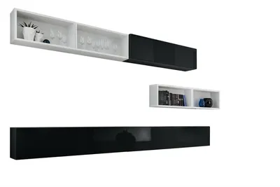 Immagine prodotto di Mobile TV Mobile TV Lowboard Legno Scaffale a muro Mobili moderni
