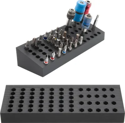 Produktbild von Bit Tischständer Bithalter für 62 Bits Bithalterung Sechskant Universal Halter