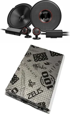 Produktbild von Lautsprecher JBL Club3 64CTP inkl. Hifonics Dämmpaket 100db -