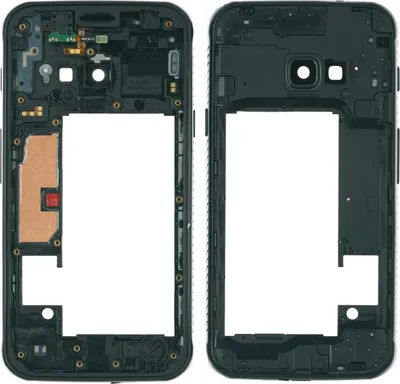 Produktbild von Mittel Cover Gehäuse Rahmen + Kamera Linse für Samsung Galaxy Xcover 4 (SM-G390F)