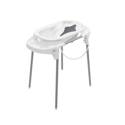 Obrázek produktu pro Rotho Babydesign Dětská vanička se stojanem na vanu bílá