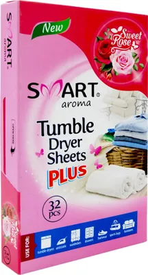 Immagine prodotto di Deodorante per ambienti Sweet Rose per asciugatrici - 32 pezzi