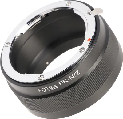 Produktbild von FOTGA Hochpraeziser Objektivadapterring aus Aluminiumlegierung, Ersatz fuer Pentax K-Mount-Objektive fuer Nikon Z5 Z6 Z6II Z7 Z7II Z50 Z-Mount-Vollformat-spiegellose Kamera