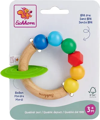 Produktbild von Eichhorn Babywelt Baby Greifling-Beißring 100007806