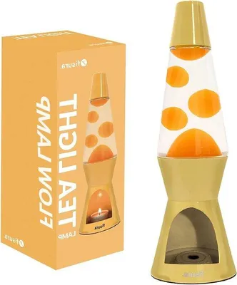 Productafbeelding van Decoratieve lamp - Bewegingslamp - Sfeerverlichting creëren - Elektriciteitsvrij - 29 cm hoogte - Geel