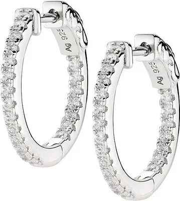 Produktbild von Ohrringen   Kreisförmig Amen Silber   Kollektion Diamond - frau