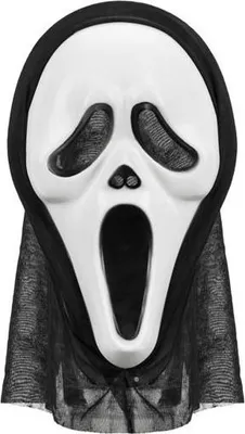 Zdjęcie produktu dla PARTYDECO Maska Halloween z kapturem mix 90842