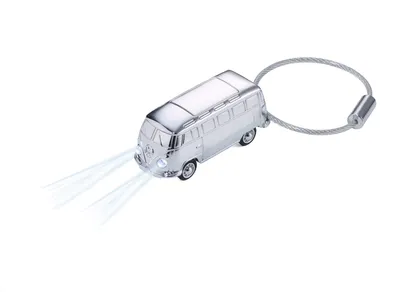 Produktbild von Schlüsselanhänger mit LED-Licht (weiß) LIGHT BULLI T1 1962