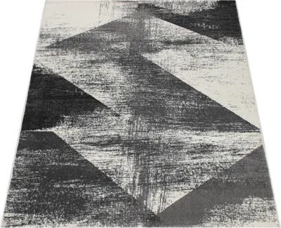 Produktbild von Paco Home Teppich Wohnzimmer Kurzflor Vintage Optik Pastell Abstraktes Muster Modern 160x230 cm